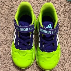 Adidas Cloudfoam Neon Green and Navy